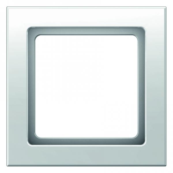 Berker Q.3 Rahmen 1-Fach polarweiß, samt 10116099