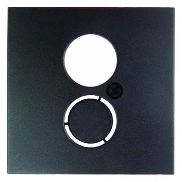 Berker B.3/B.7 Abdeckung Lautsprechedose anthrazit, matt 11961606