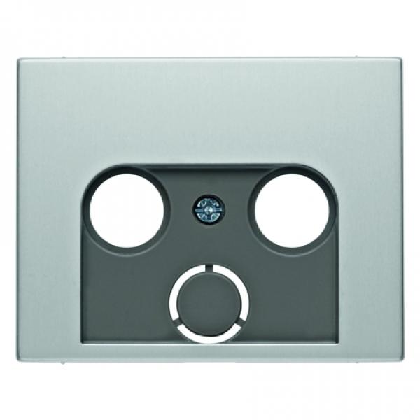 Berker K.5 Sat Abdeckung 3loch Alu 12017013