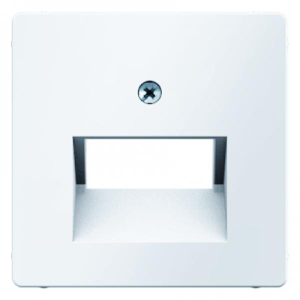 Berker Q.1/Q.3 UAE Abdeckung 2Fach polarweiß, samt 14096089