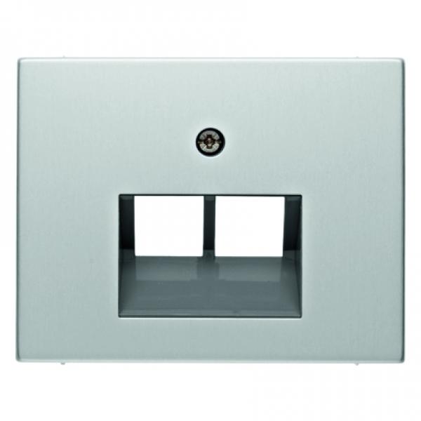 Berker K.5 UAE Abdeckung 2fach Alu 14097003