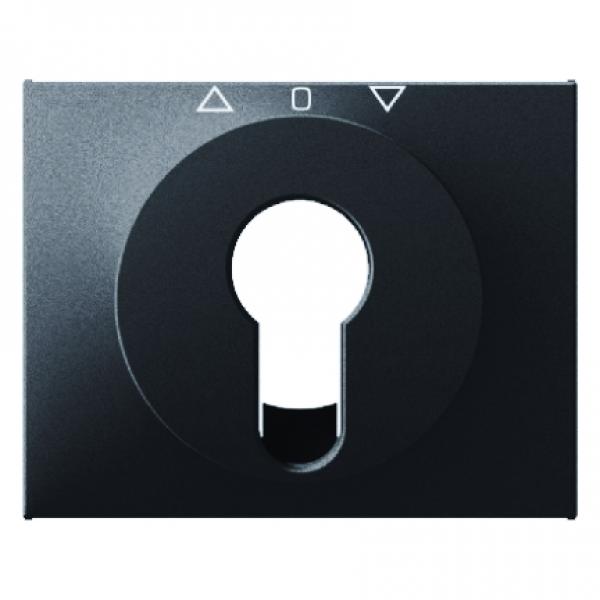 Berker K.1 Abdeckung SchlŸsselschalter anthrazit, matt 15047106