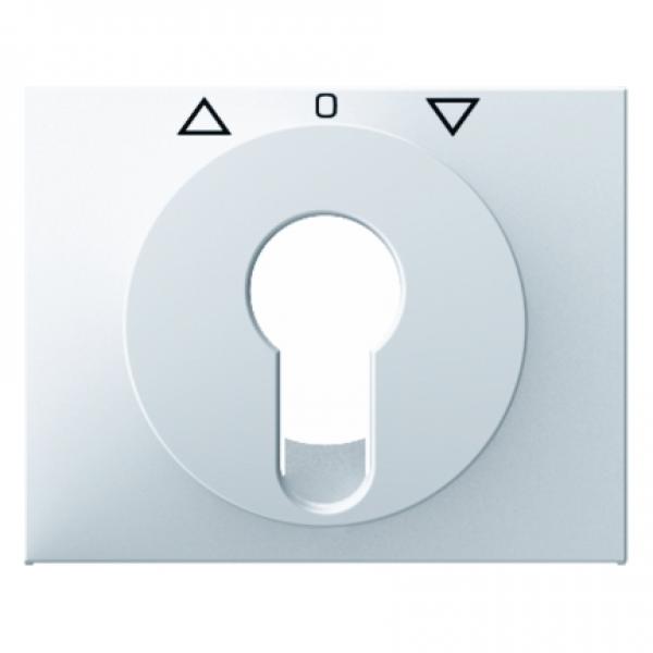 Berker K.1 Abdeckung SchlŸsselschalter polarwei§, gl_nzend 15047109