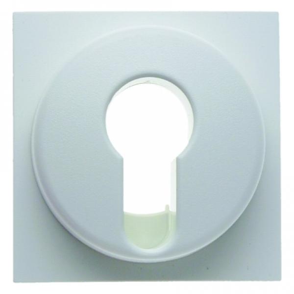 Berker S.1/B.3/B.7 Abdeckung SchlŸsselschalter polarwei§, matt 15071909