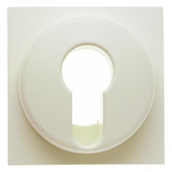 Berker S.1 Abdeckung SchlŸsselschalter wei§, gl_nzend 15078982