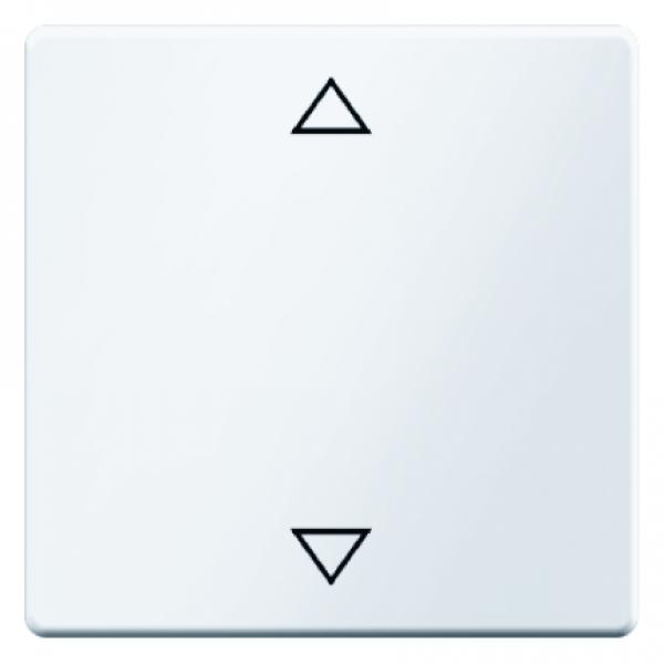 Berker Q.1/Q.3 Jalousie Wippe 1Fach polarweiß, samt 16206079