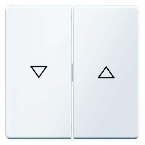 Berker Q.1/Q.3 Jalousie Wippe polarweiß, samt 16256089