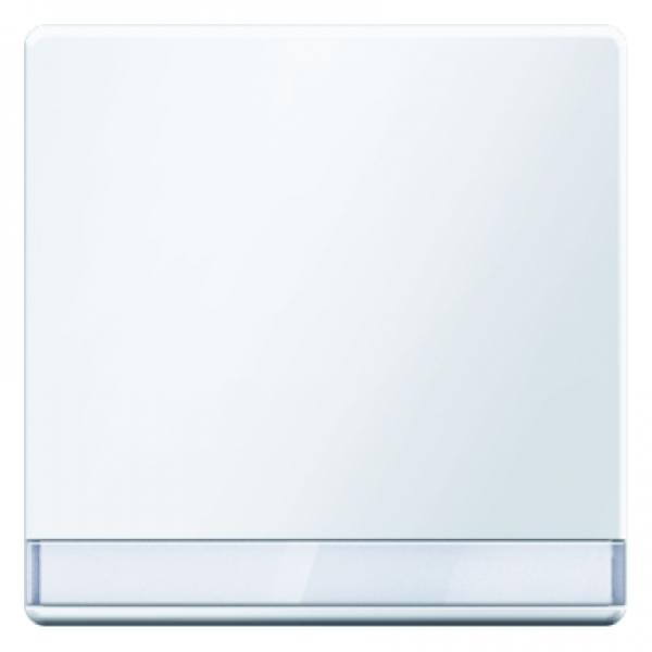 Berker Q.1/Q.3 Wippe mit Beschriftungsfeld polarweiß, samt 16266089