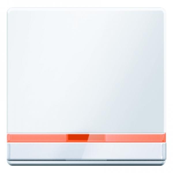 Berker Q.1/Q.3 Kontroll Wippe Beschriftungsfeld polarweiß, samt 16286089