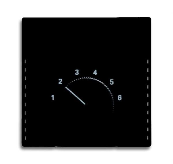 B+J carat®, Abdeckung für Temperaturregler, anthrazit 1794-81