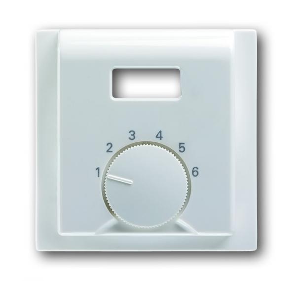 B+J impuls, Abdeckung fŸr Temperaturregler 1094 UTA, 1097 UTA, elfenbein/wei§ 1794 TA-72