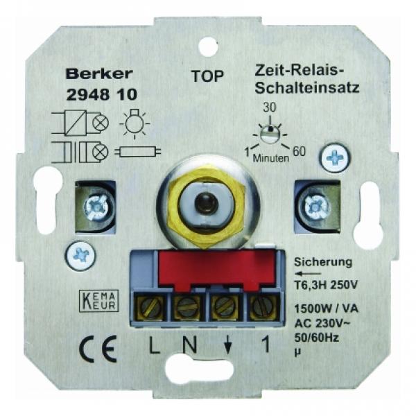 Berker Zeit-Relais-Schalteinsatz Hauselektronik  294810