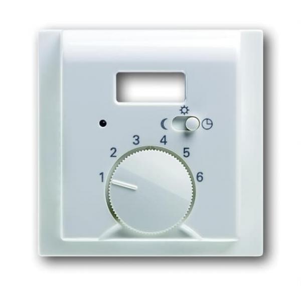 B+J impuls, Abdeckung fŸr Temperaturregler 1095 UTA, 1096 UTA, alpinwei§ 1795 TA-74