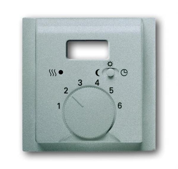 B+J impuls, Abdeckung fŸr Temperaturregler 1095 UTA, 1096 UTA, alusilber 1795 TA-783