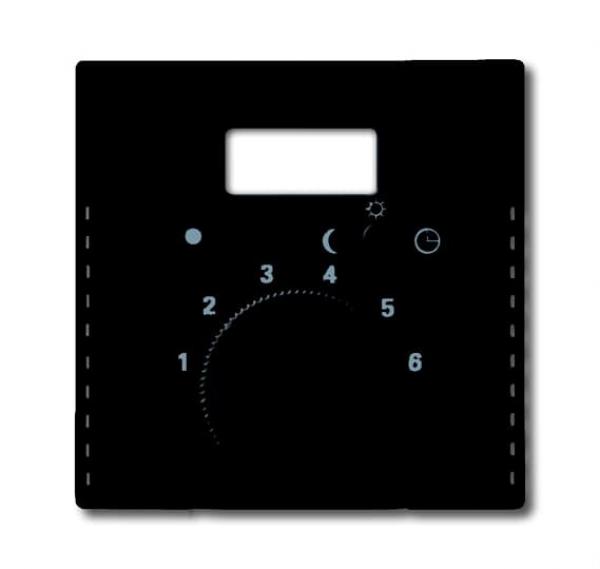 B+J carat®, Abdeckung für Temperaturregler, anthrazit 1795TA-81