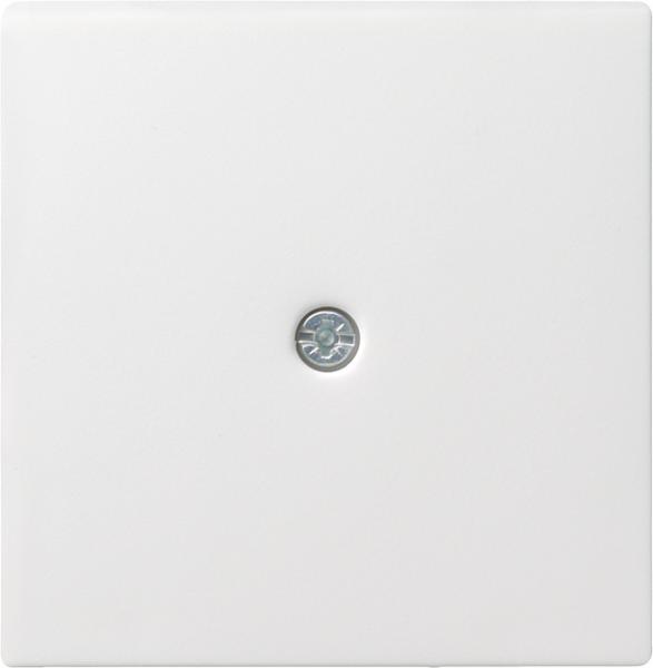 Gira System 55 Abd. Schnurableitung Reinwei§ glaenzend 027403