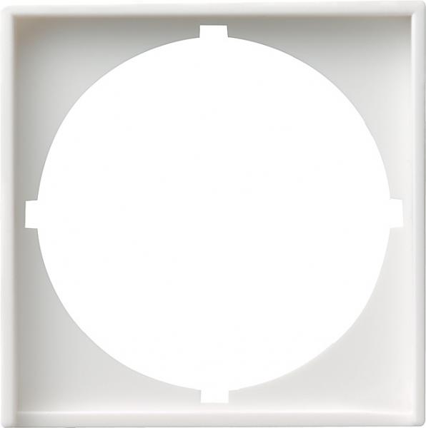 Gira System 55 Adapterrahmen rund 50 x 50 mm Reinwei§ glaenzend 028103
