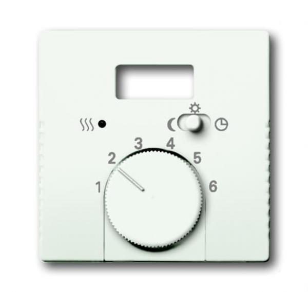 B+J future® linear, Abdeckung für Temperaturregler, studioweiß matt 1795TA-884