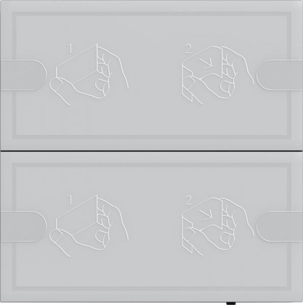 Gira KNX Tastsens.4 Komfort 2f TS4 Anthrazit 5002028