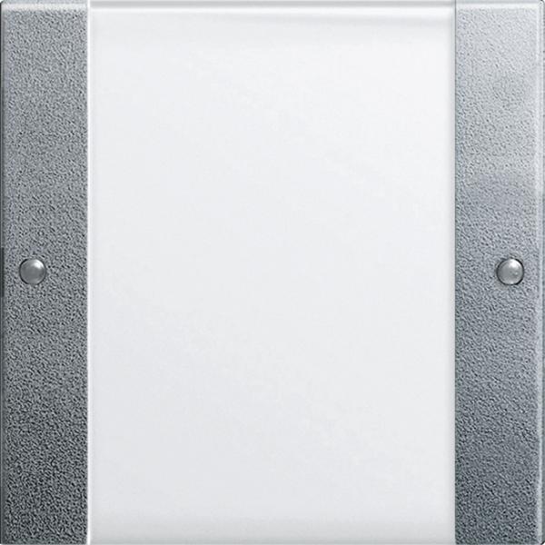 Gira Wippenset 1f BSF System 55 Klar/F Alu 213126