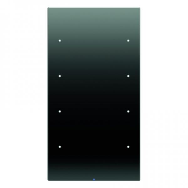 Berker Touch-Sensor 4fach Komfort Berker R.3 Glas, schwarz 75144155