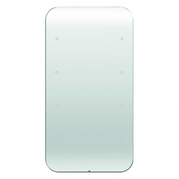 Berker Touch-Sensor 4fach Komfort Berker R.1 Glas, polarwei§ 75144160