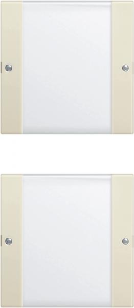 Gira Wippenset 2f (1+1) BSF System 55 Klar/Cremewei§ 213201