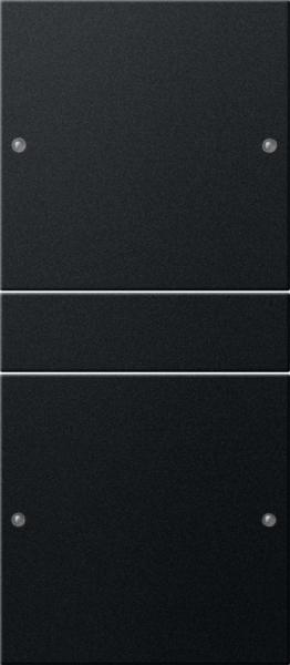 Gira Wippenset 2f (1+1) System 55 Schwarz m(lack.) 2182005