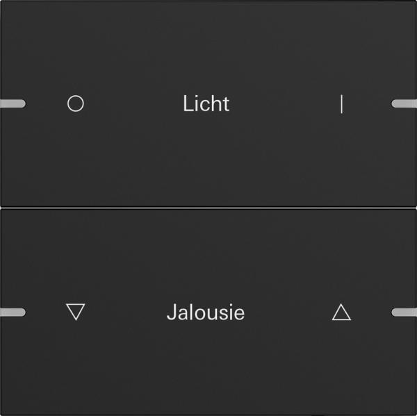 Gira Wippenset 2f indiv. Tastsens.4 TS4 Schwarz m(lack.) 5032905