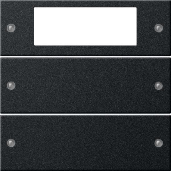 Gira Wippenset 2f Plus System 55 Schwarz m(lack.) 2192005