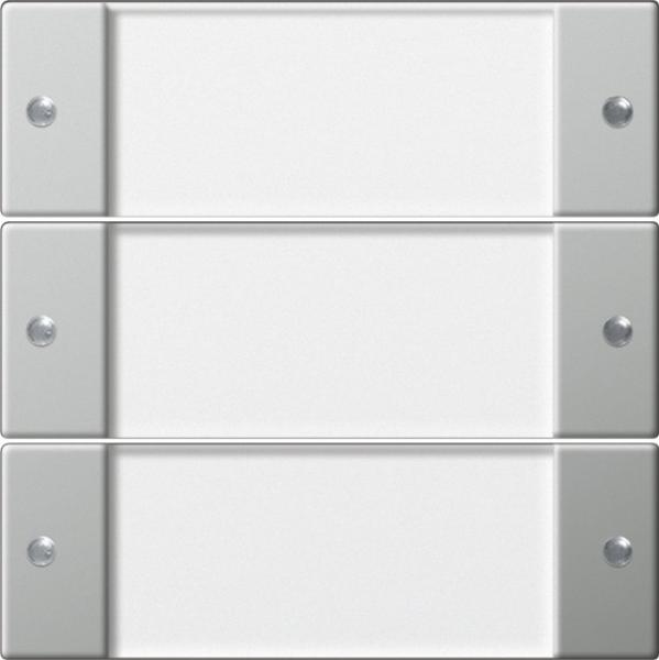 Gira Wippenset 3f BSF System 55 Klar/Edelstahl 2133600