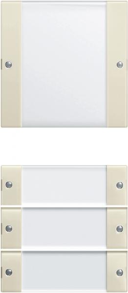 Gira Wippenset 4f (1+3) BSF System 55 Klar/Cremewei§ 213401