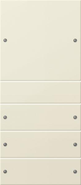 Gira Wippenset 4f (1+3) System 55 Cremewei§(lack.) 218401