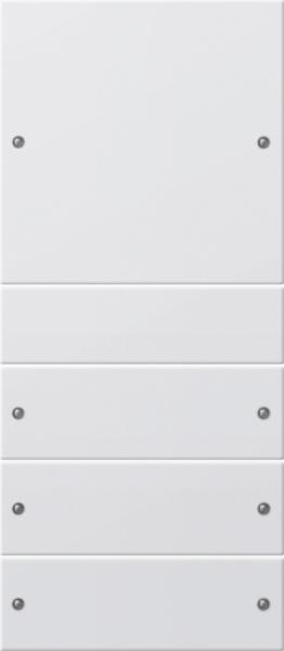 Gira Wippenset 4f (1+3) System 55 Reinwei§ m(lack.) 218427