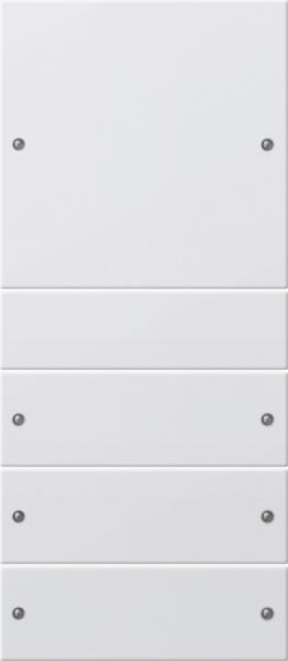 Gira Wippenset 4f (1+3) System 55 Reinwei§(lack.) 218403