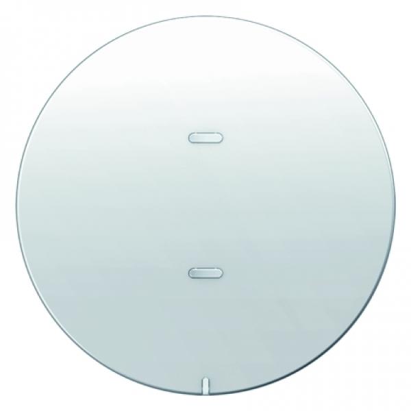 Berker Tast-Abdeckung 1fach für Tastsensor-Modul Berker R.1/R.3 polarweiß, glänzend 75161869