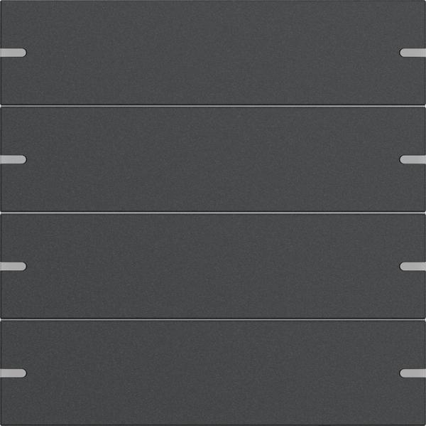 Gira Wippenset 4f Tastsens.4 TS4 Anthrazit(lack.) 5024928