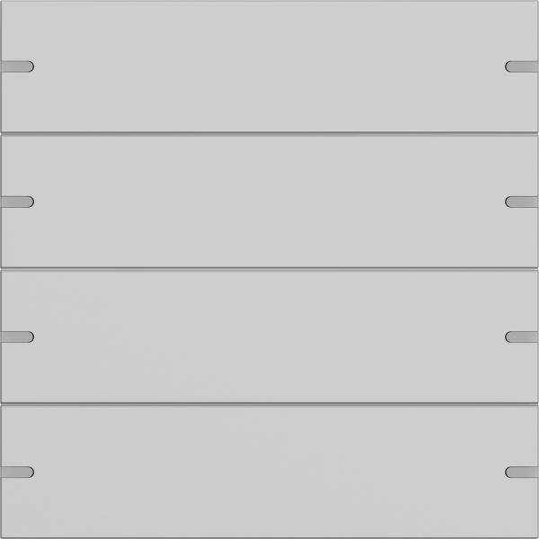 Gira Wippenset 4f Tastsens.4 TS4 Grau m(lack.) 5024915