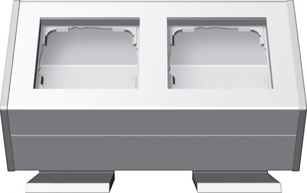 Gira Profil 2f Befestig.winkel Profil 55 Reinwei§(lack.) 119227