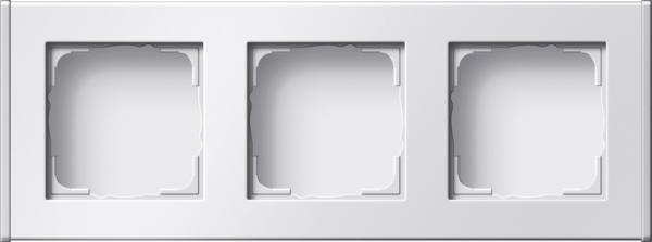 Gira Profil 3f senkr. + waager. Profil 55 Reinwei§(lack.) 136327