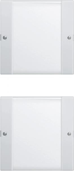 Gira Wippenset 2f (1+1) BSF System 55 Klar/Reinwei§ 213203