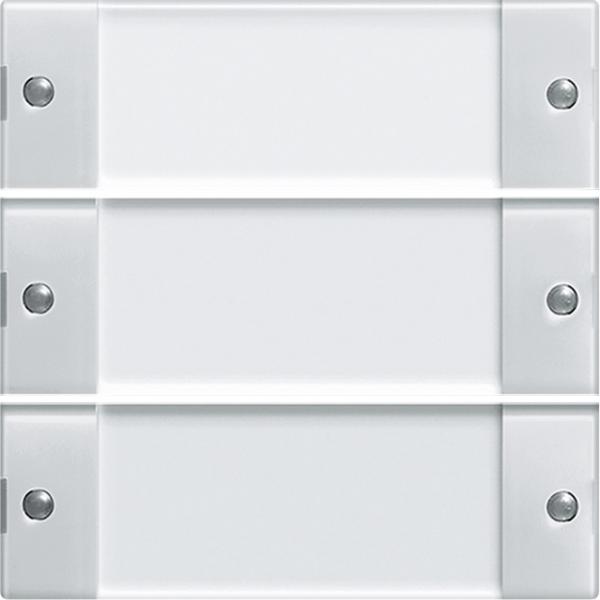 Gira Wippenset 3f BSF System 55 Klar/Reinwei§ 213303