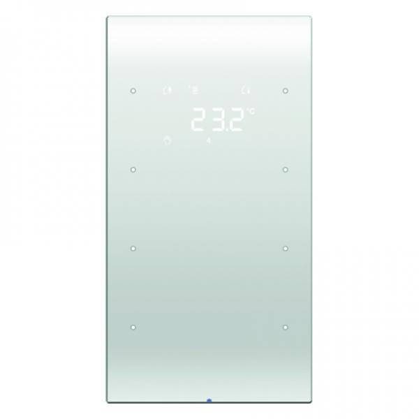 Berker Touchsensor 3fach mit Temperaturregler Berker R.3 Glas, polarwei§ 75643050