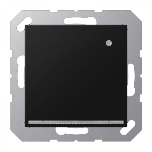 Jung LED-Orientierungslicht mit integriertem Helligkeitssensor, Serie A, graphitschwarz matt A1539-OSWMLNW