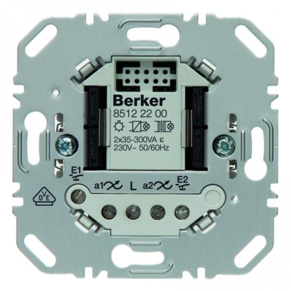 Berker Schalteinsatz 2fach Hauselektronik  85122200