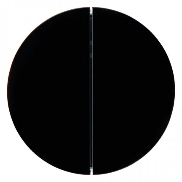 Berker KNX-Funk Taste 2fach quicklink Berker R.1/R.3 schwarz, gl_nzend 85146131