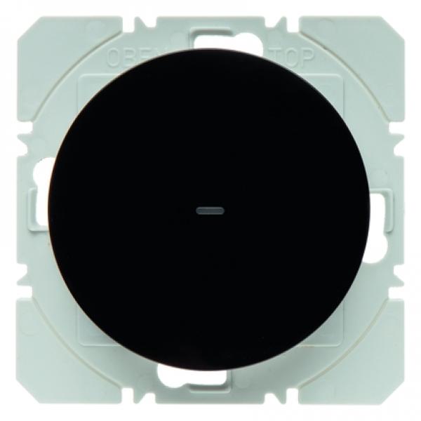Berker KNX-Funk Wandsender 1fach flach quicklink Berker R.1/R.3 schwarz, gl_nzend 85655231