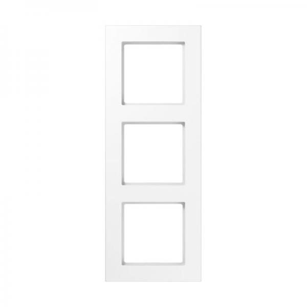 Jung Rahmen 3-fach, senkrechte und waagerechte Montage, Thermoplast, A 550, alpinweiß A5583BFWW