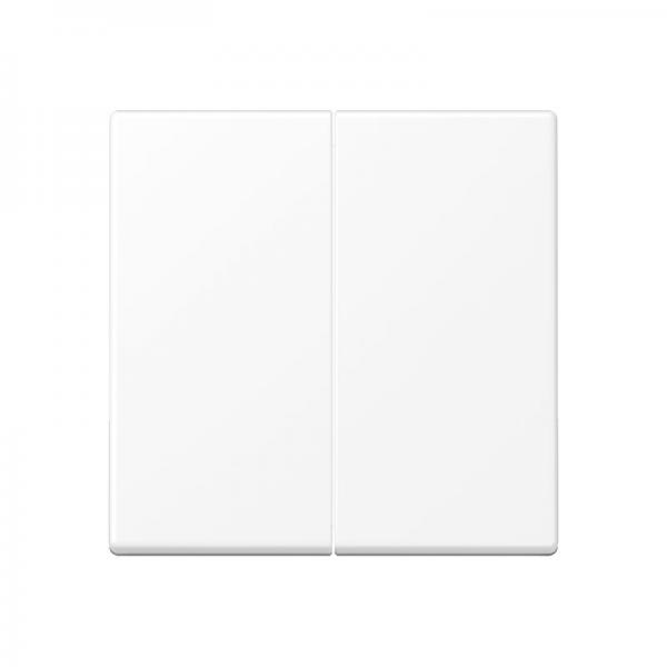 Jung Wippe 2fach, Duroplast lackiert, Serie A, schneeweiß matt A595WWM