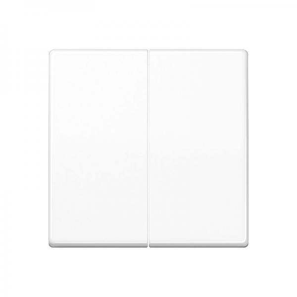 Jung Wippe 2fach, Duroplast antibakteriell, Serie AS, alpinweiß ABAS591-5WW